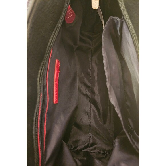 Tommy Hilfiger Purse 90's Y2K Fashion Black & White Shoulder Strap Top Handle - Picture 7 of 7